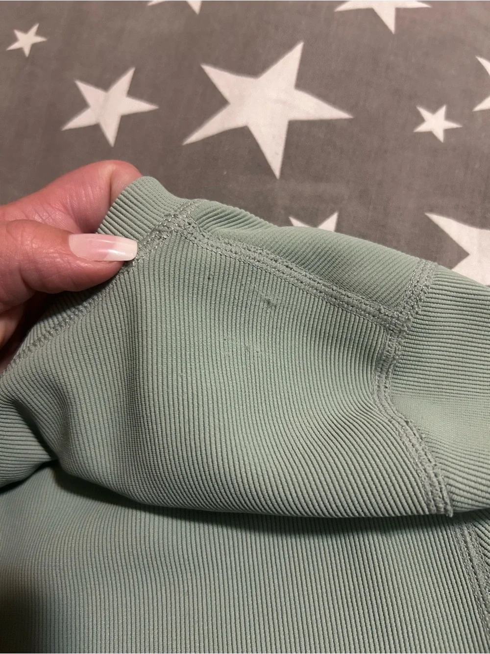 Matching Athleisure Set- Leggings with L/S Crop Top